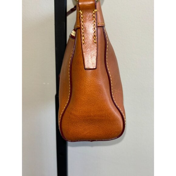 Dooney & Bourke Tan Leather Crossbody Bag - Picture 6 of 16